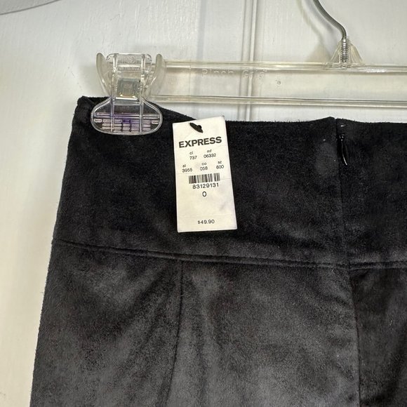 Express Suede Mini Wrap Skirt - NEW - Picture 3 of 10